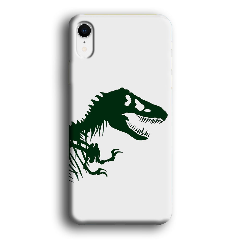 Jurassic Park Green T Rex iPhone XR Case