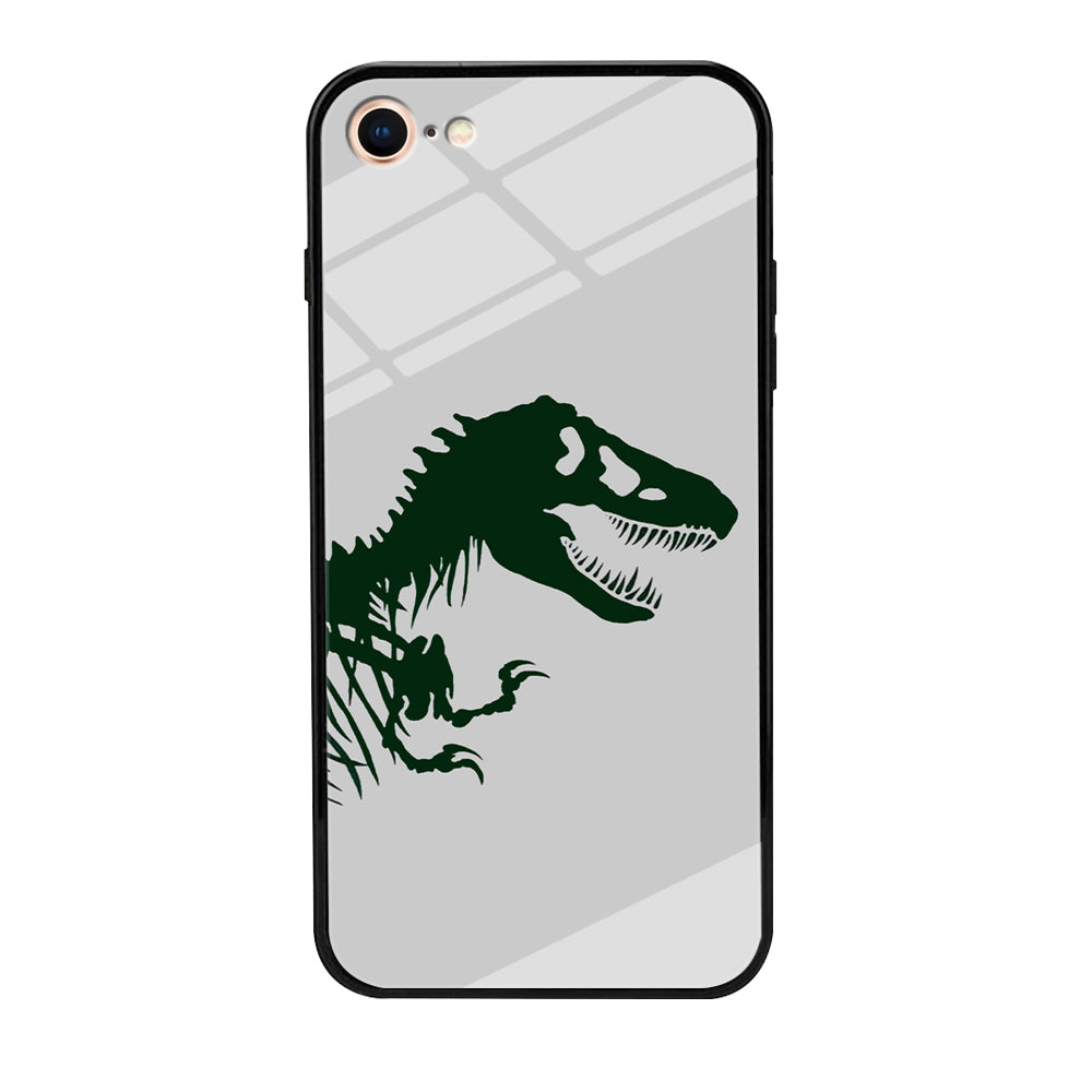 Jurassic Park Green T Rex iPhone 8 Case