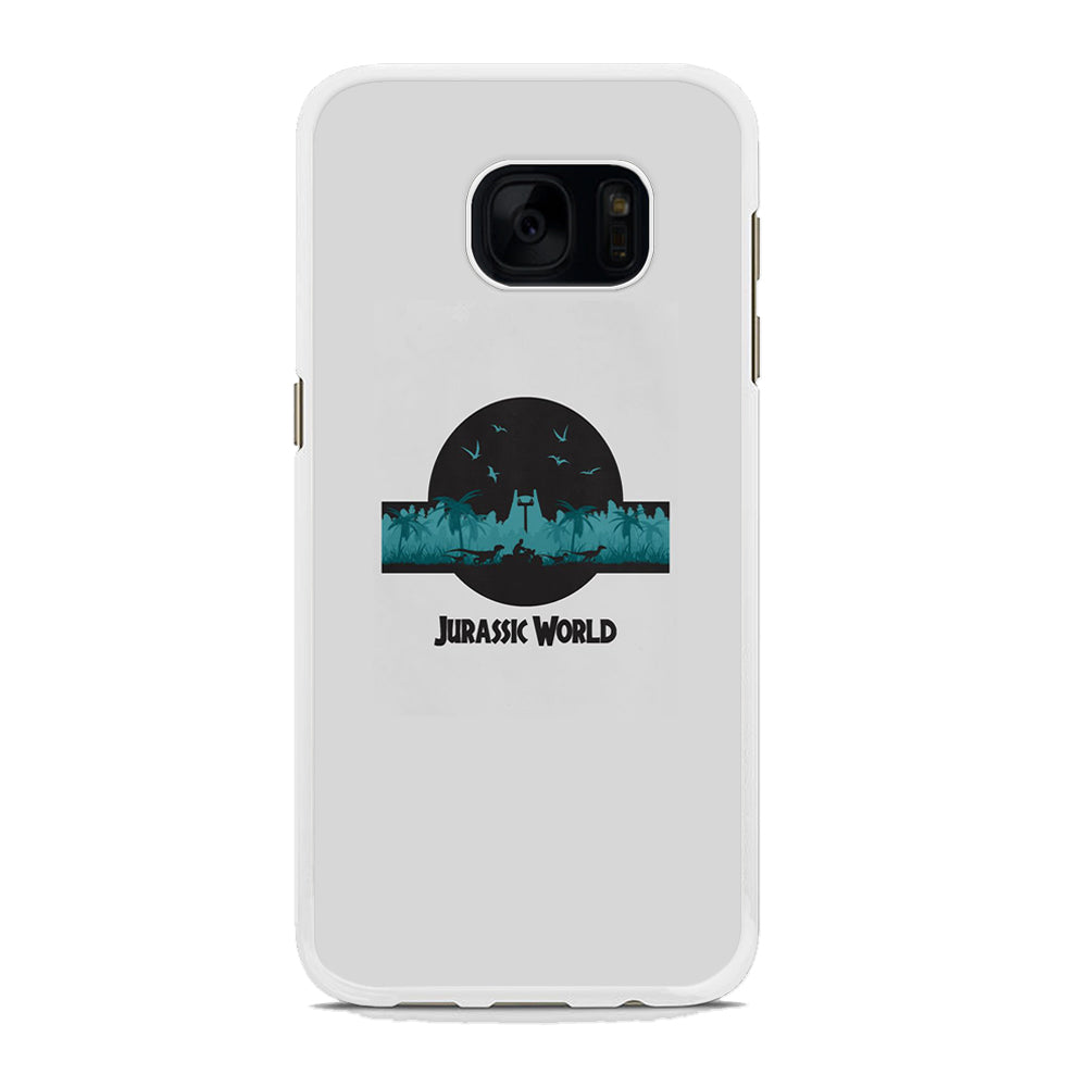 Jurassic World White Milk Samsung Galaxy S7 Edge Case