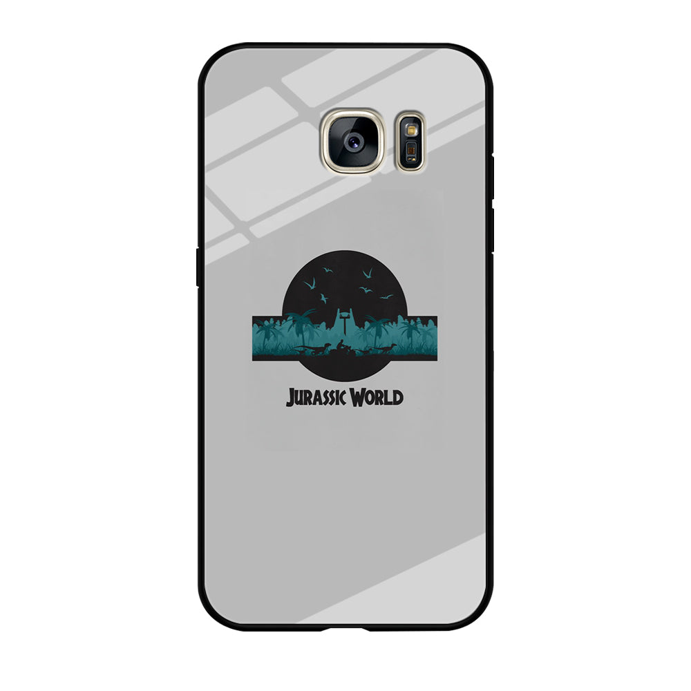 Jurassic World White Milk Samsung Galaxy S7 Edge Case