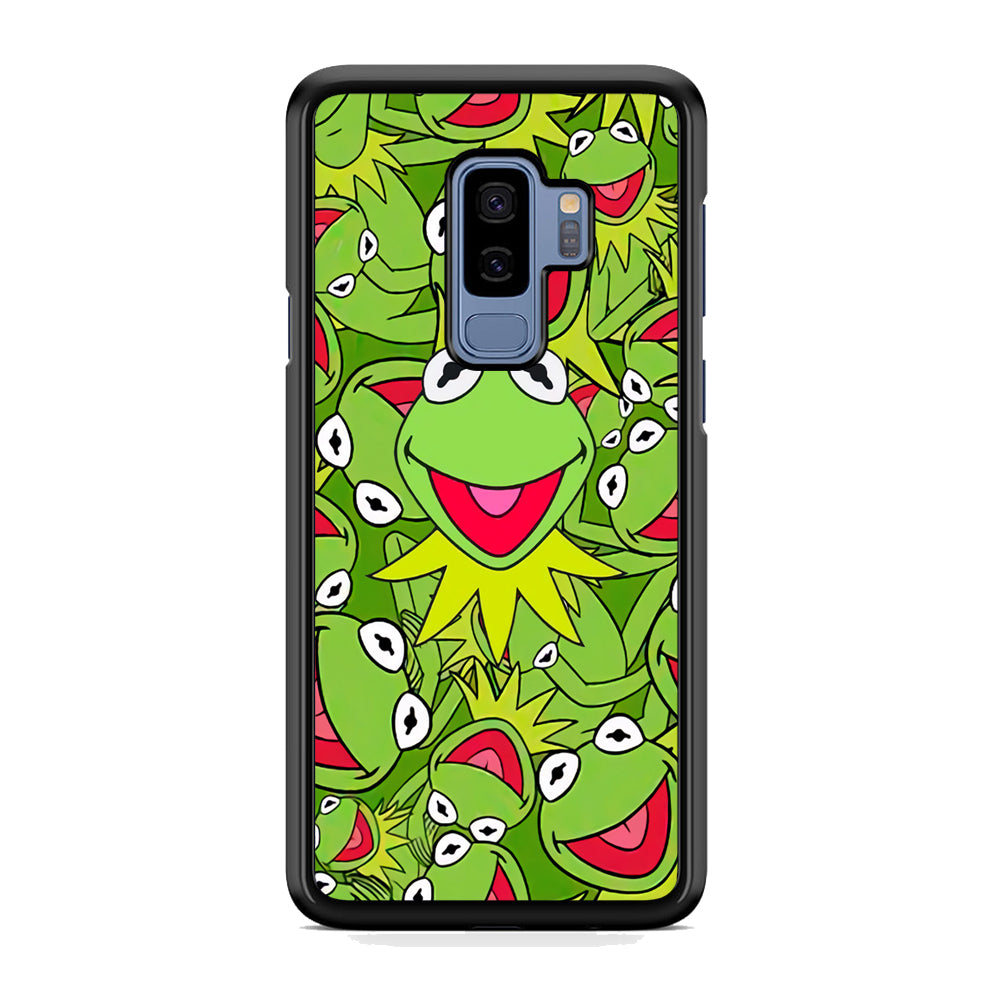 Kermit Frog Smile Block of Smile Samsung Galaxy S9 Plus Case