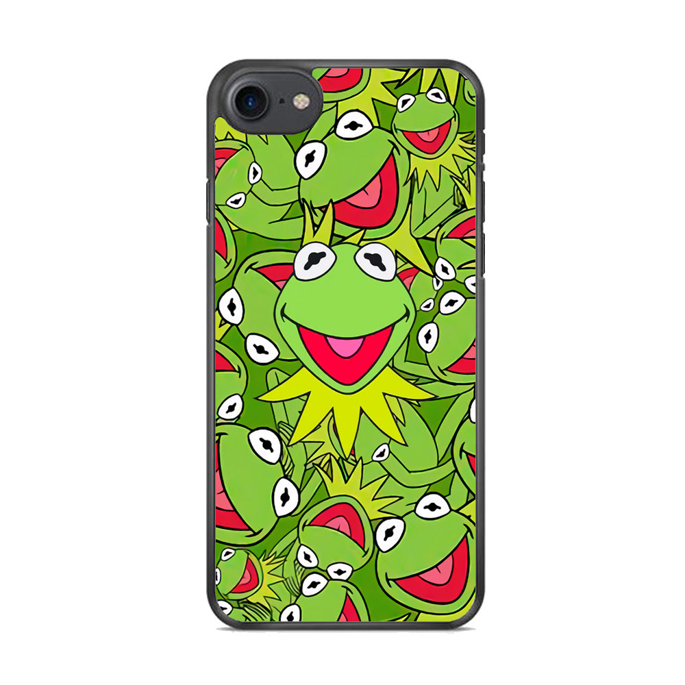 Kermit Frog Smile Block of Smile iPhone 8 Case
