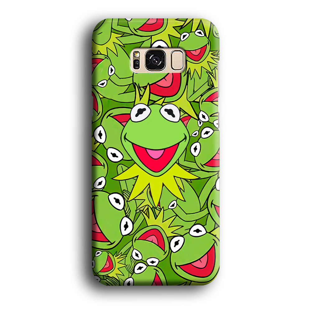 Kermit Frog Smile Block of Smile Samsung Galaxy S8 Case