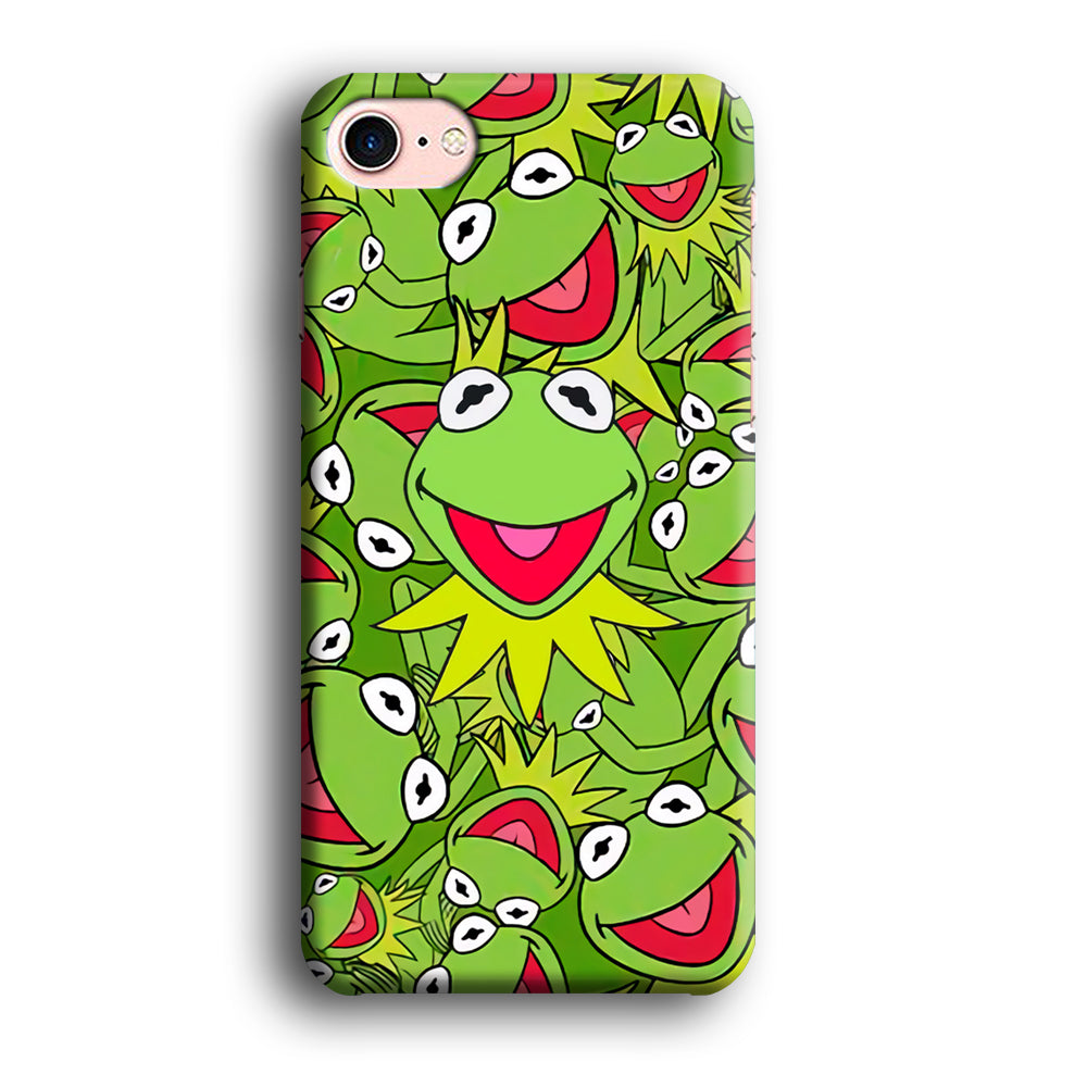 Kermit Frog Smile Block of Smile iPhone 8 Case