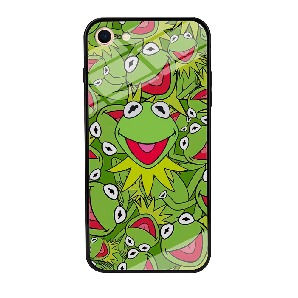Kermit Frog Smile Block of Smile iPhone 8 Case