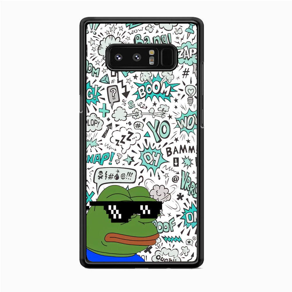 Kermit Frog like Boss Samsung Galaxy Note 8 Case