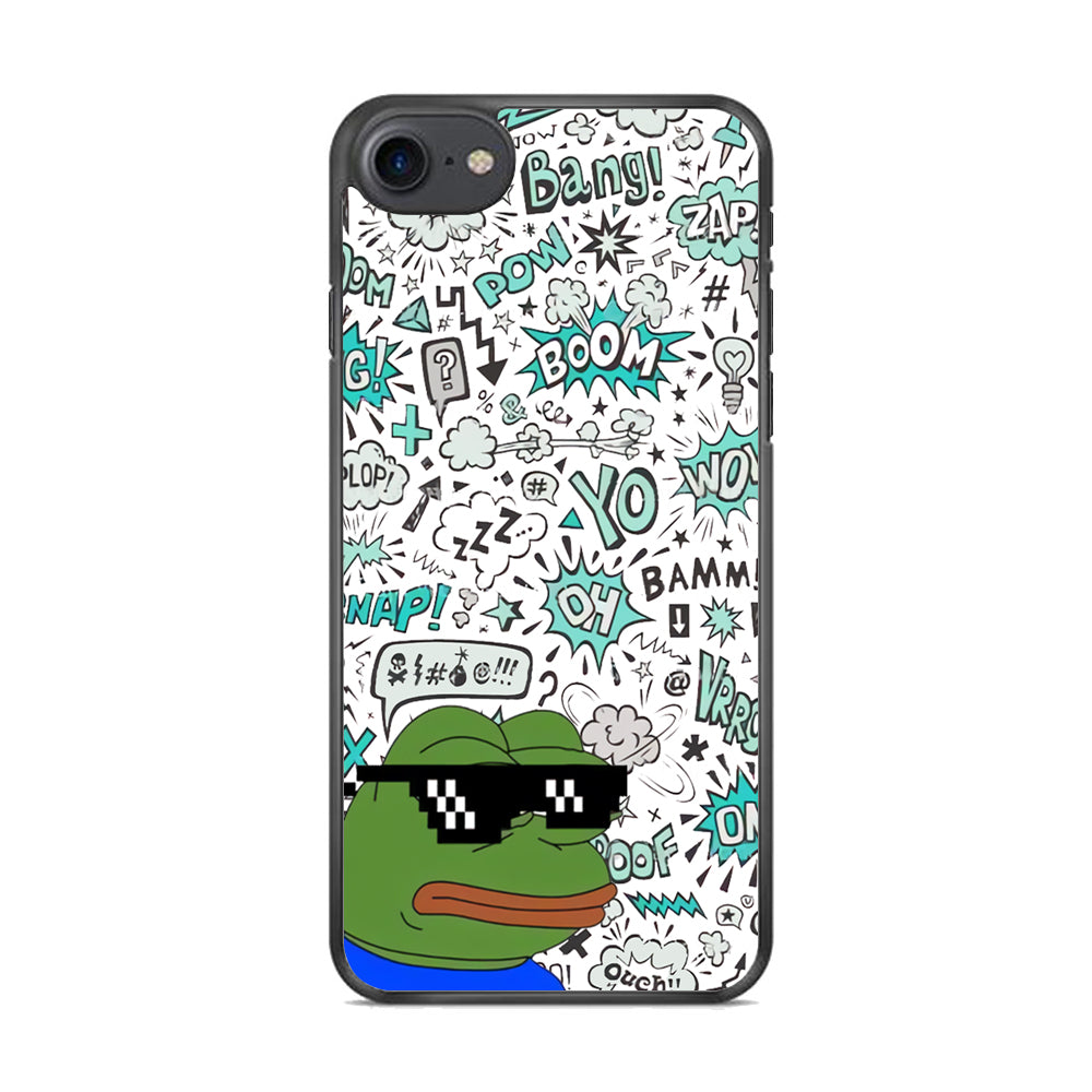 Kermit Frog like Boss iPhone 8 Case