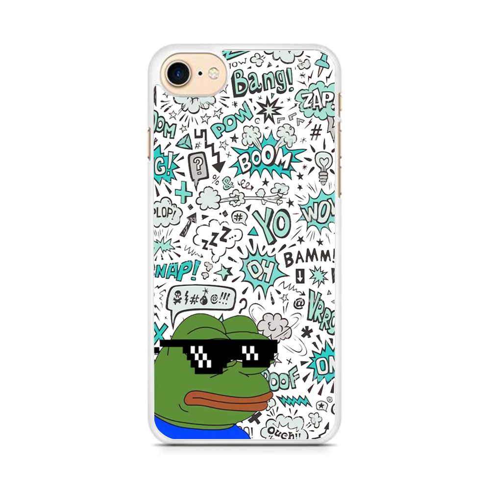 Kermit Frog like Boss iPhone 8 Case