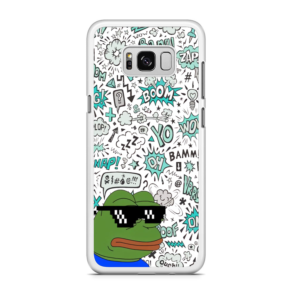 Kermit Frog like Boss Samsung Galaxy S8 Case