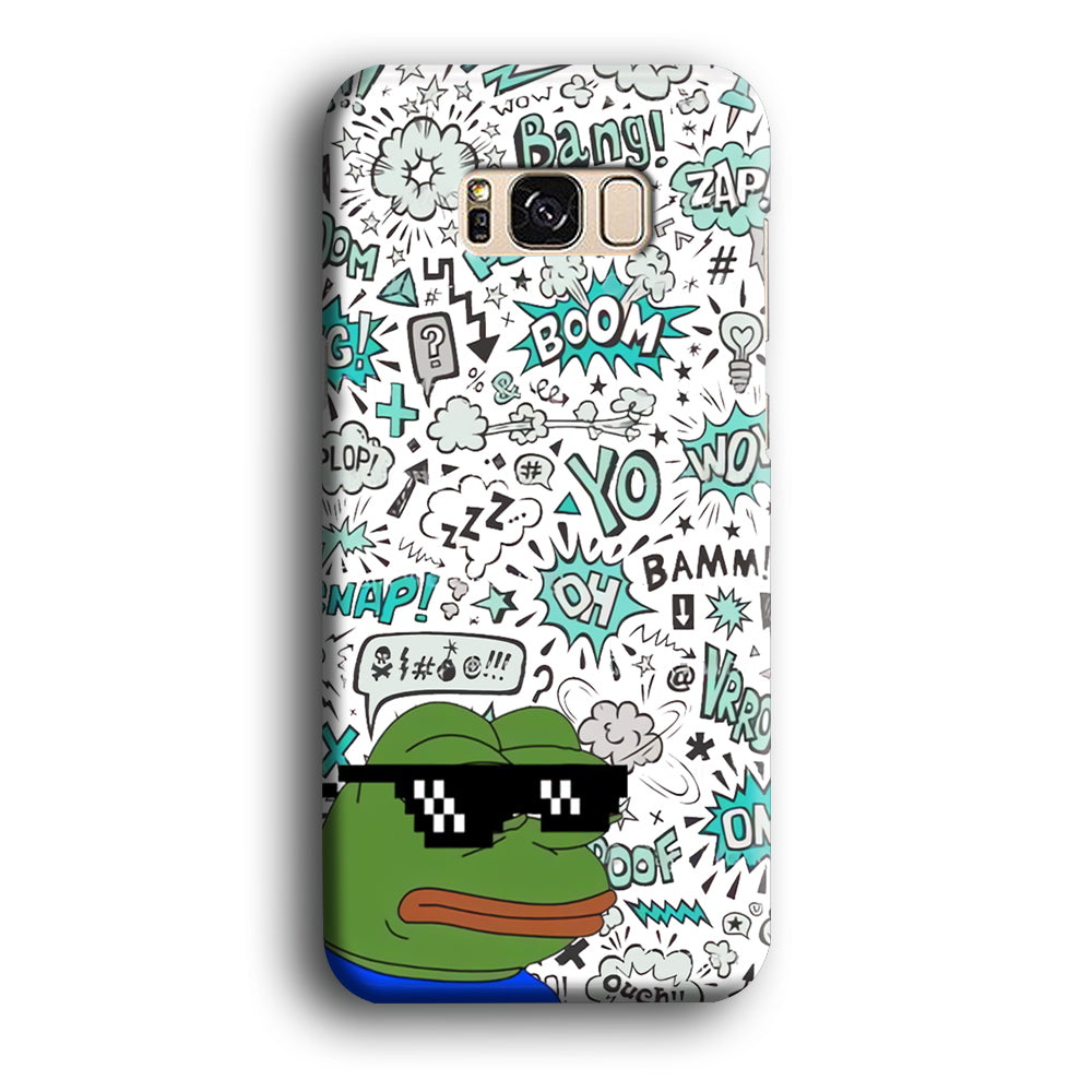Kermit Frog like Boss Samsung Galaxy S8 Case