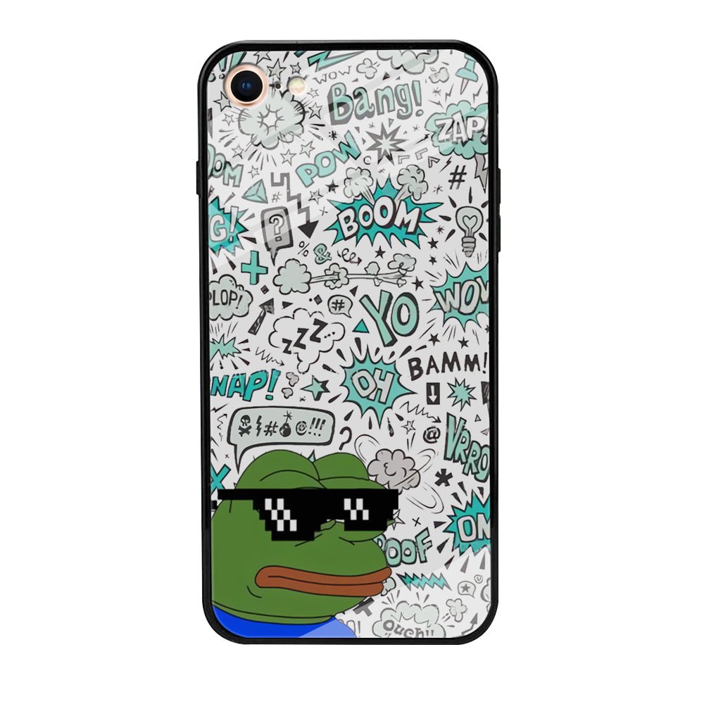 Kermit Frog like Boss iPhone 8 Case