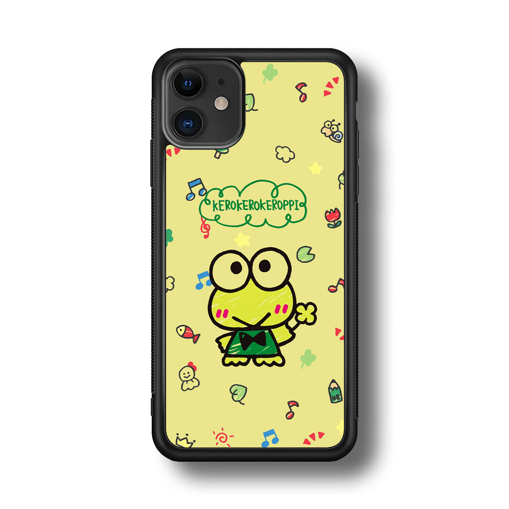 Keroppi Plesure at The Garden iPhone 11 Case