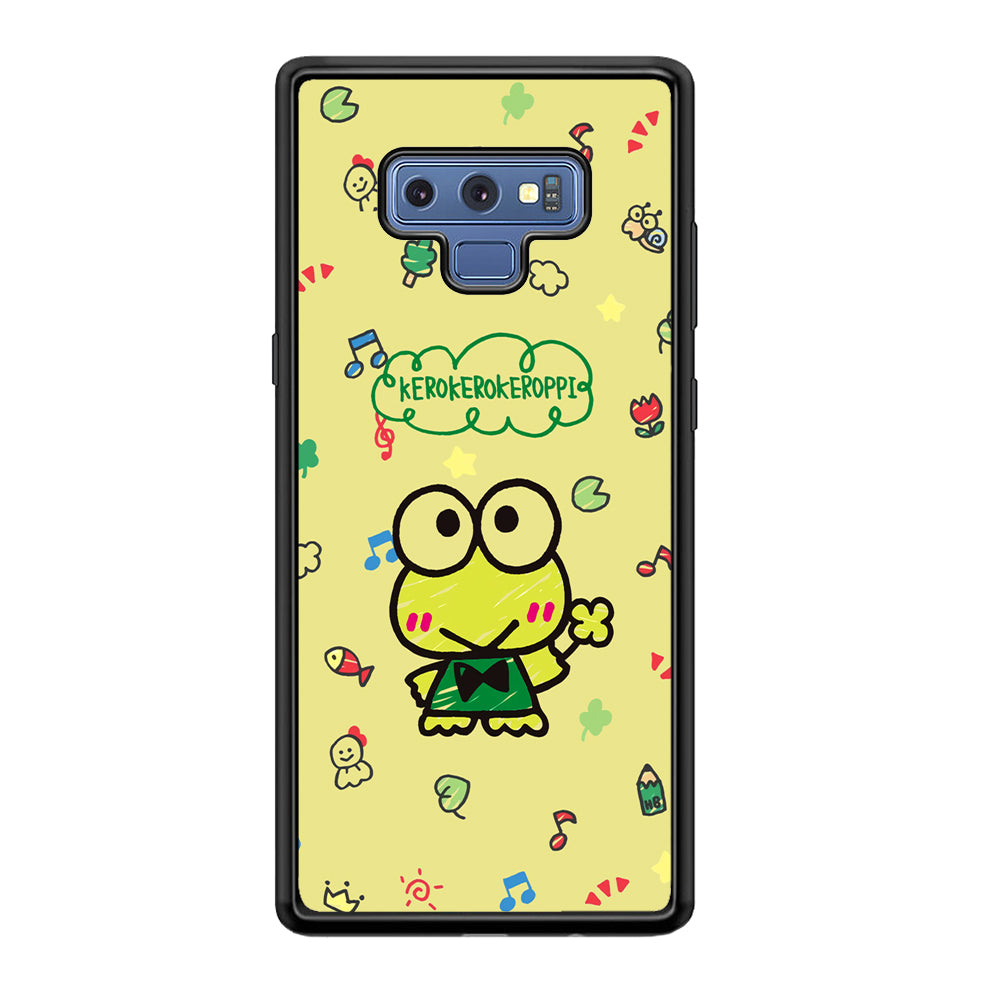 Keroppi Plesure at The Garden Samsung Galaxy Note 9 Case