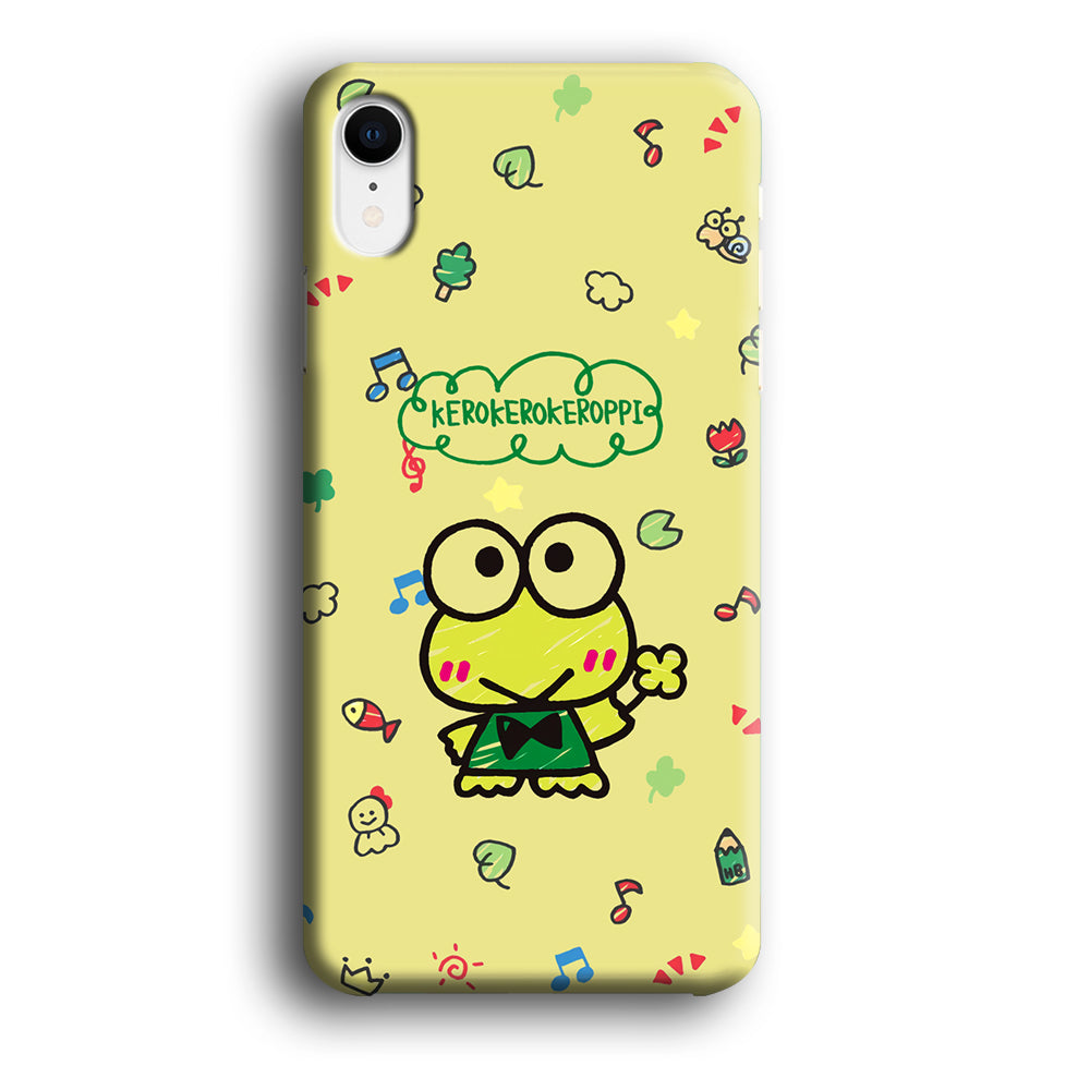 Keroppi Plesure at The Garden iPhone XR Case