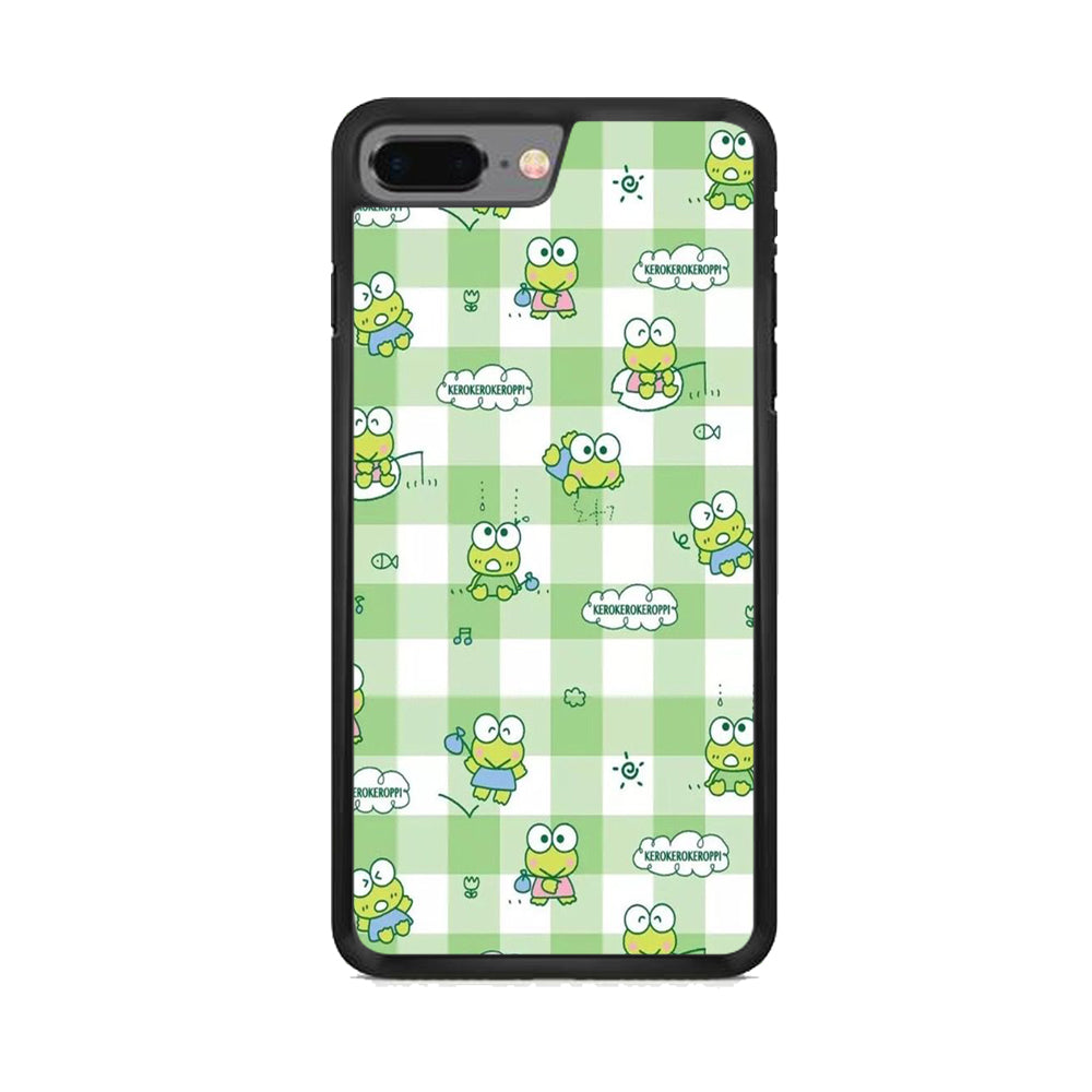 Keroppi Flannel Wallpaper iPhone 7 Plus Case
