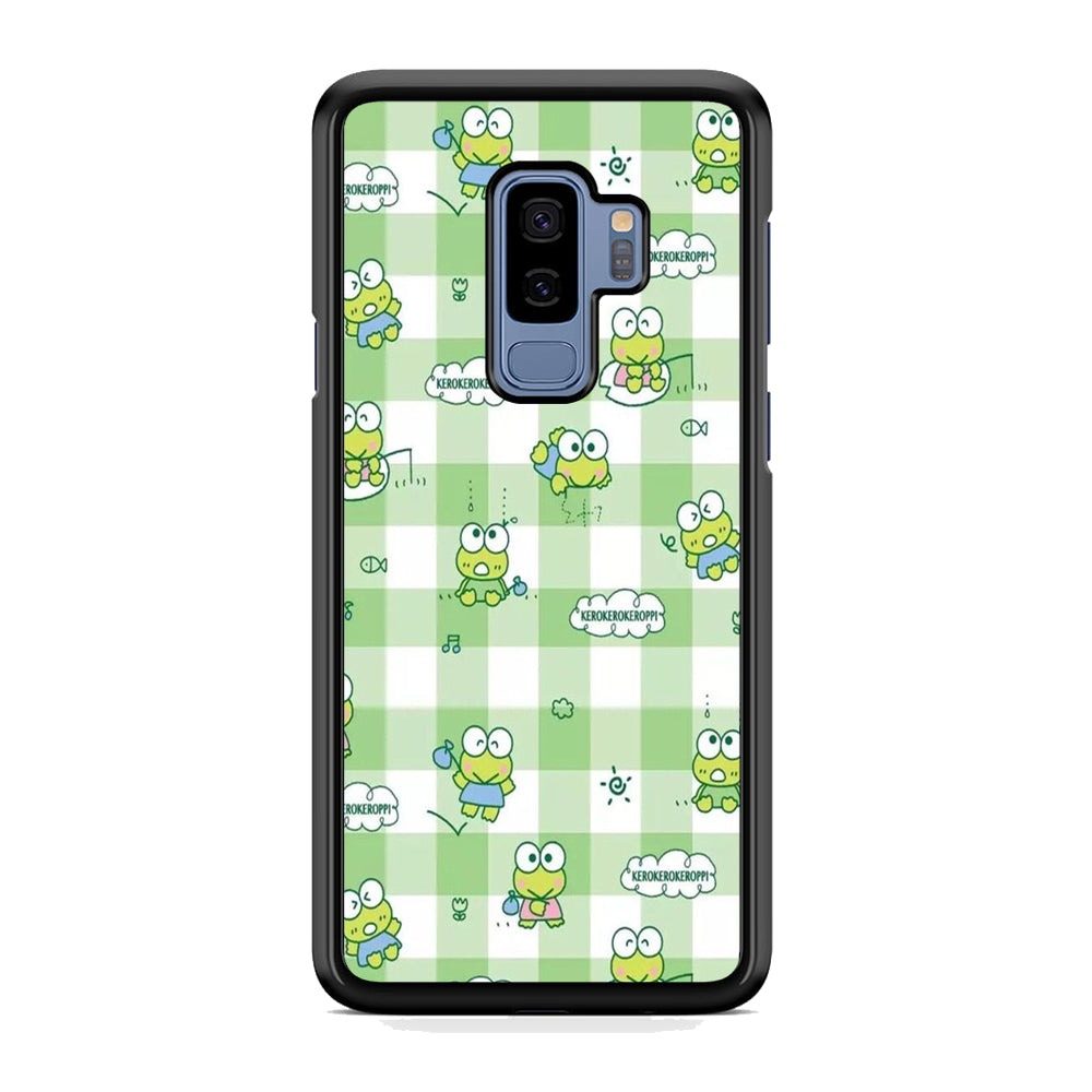 Keroppi Flannel Wallpaper Samsung Galaxy S9 Plus Case