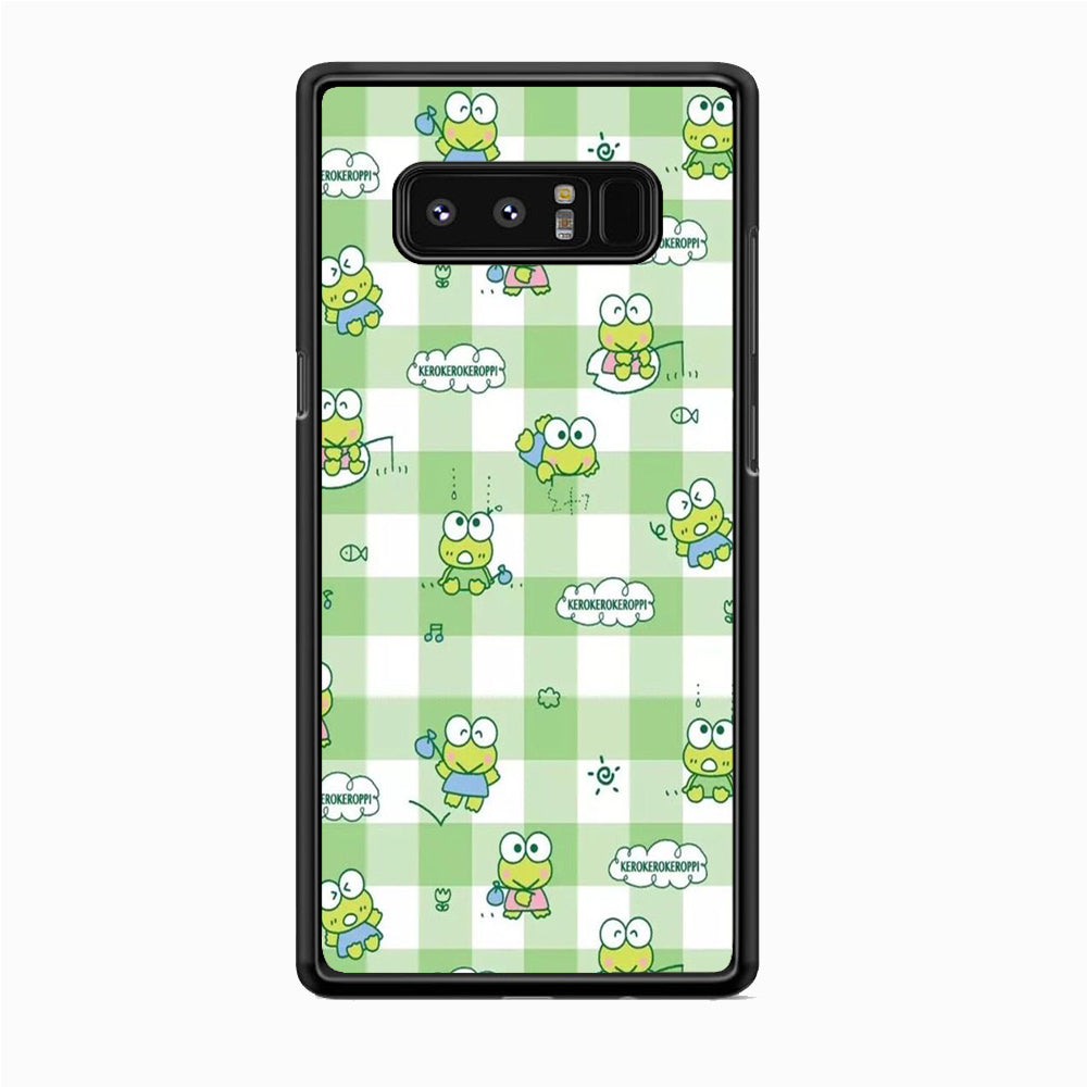 Keroppi Flannel Wallpaper Samsung Galaxy Note 8 Case