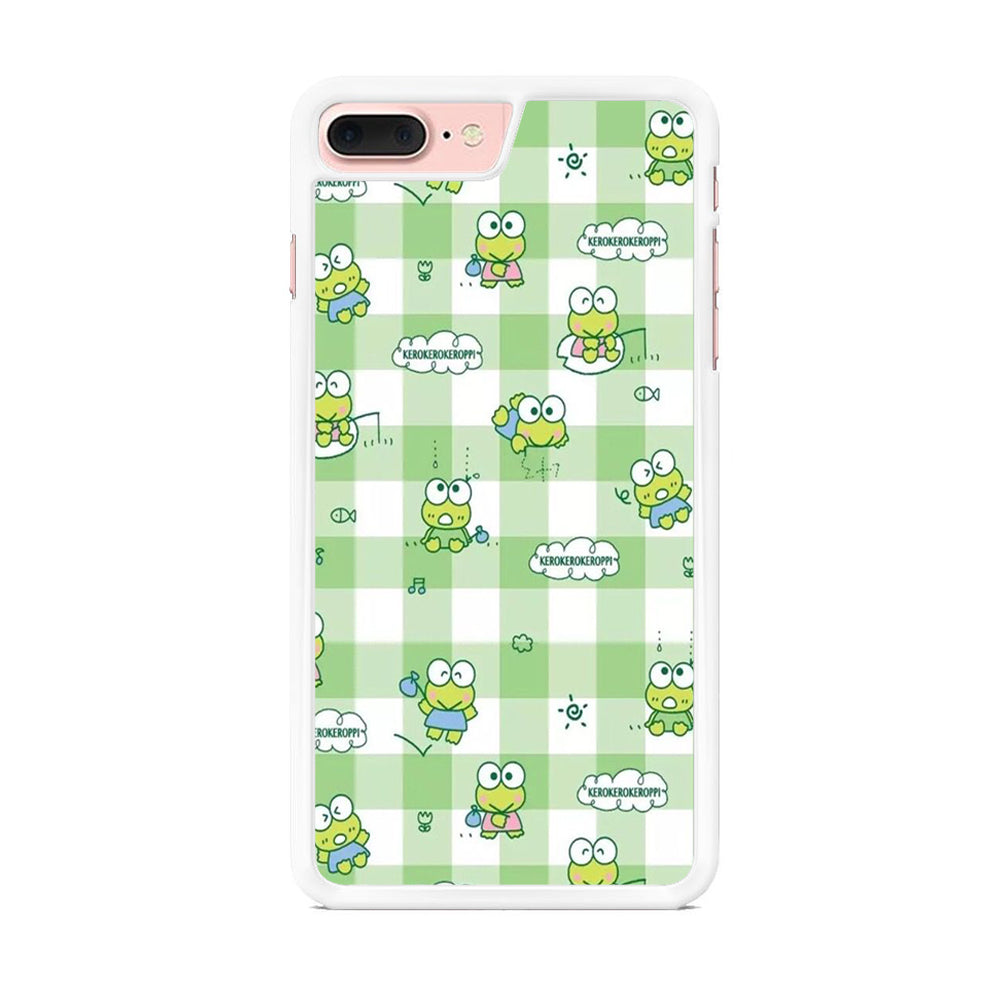 Keroppi Flannel Wallpaper iPhone 7 Plus Case