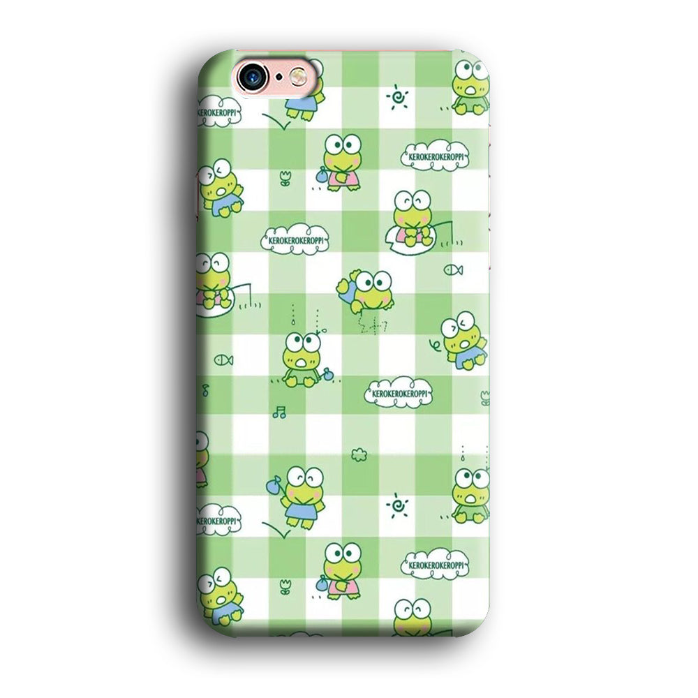 Keroppi Flannel Wallpaper iPhone 6 Plus | 6s Plus Case