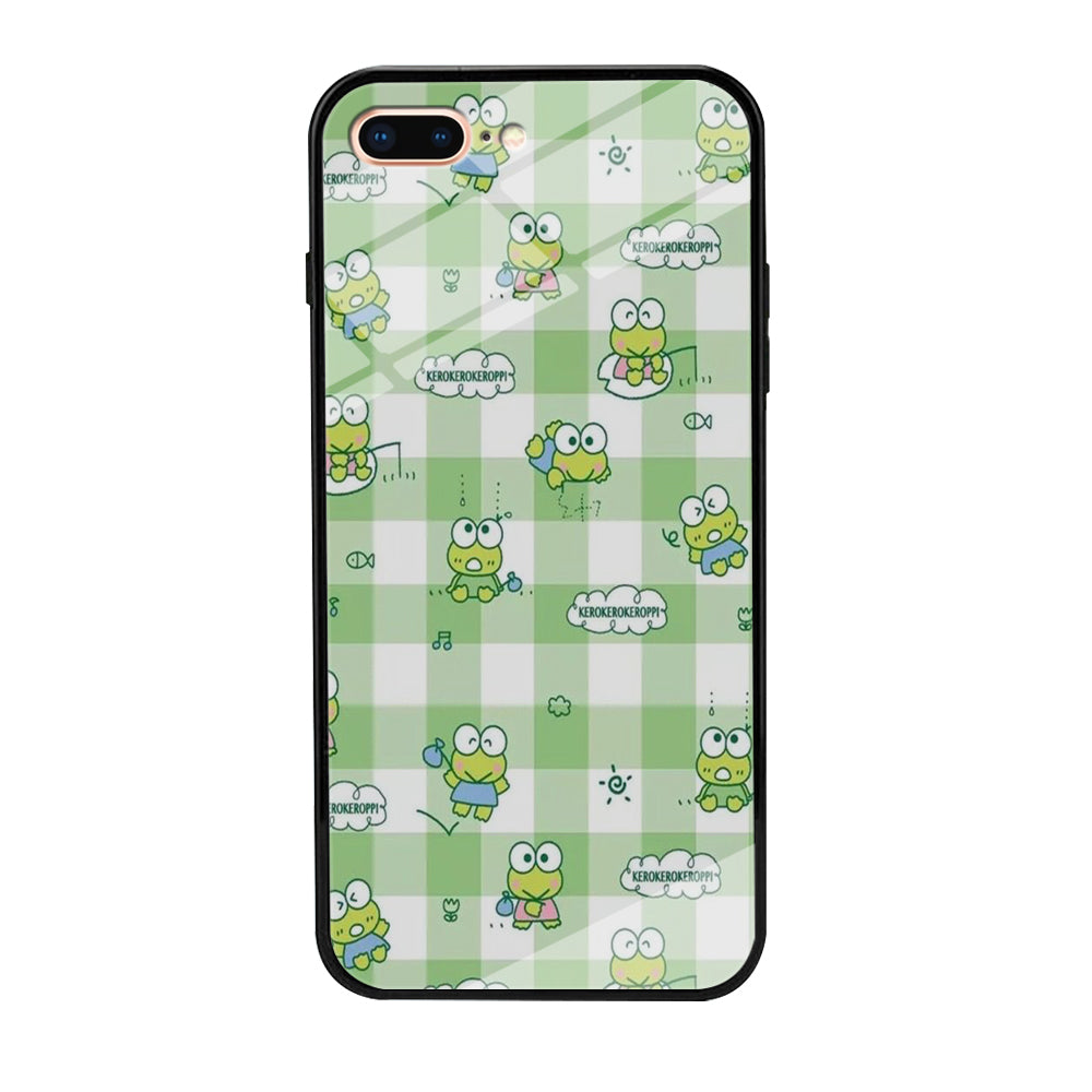 Keroppi Flannel Wallpaper iPhone 7 Plus Case