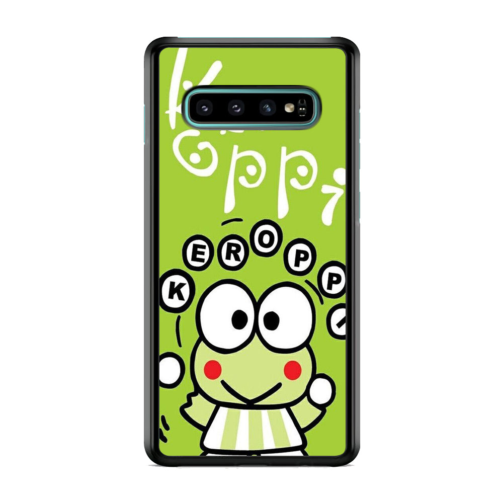 Keroppi Green Cute Samsung Galaxy S10 Case