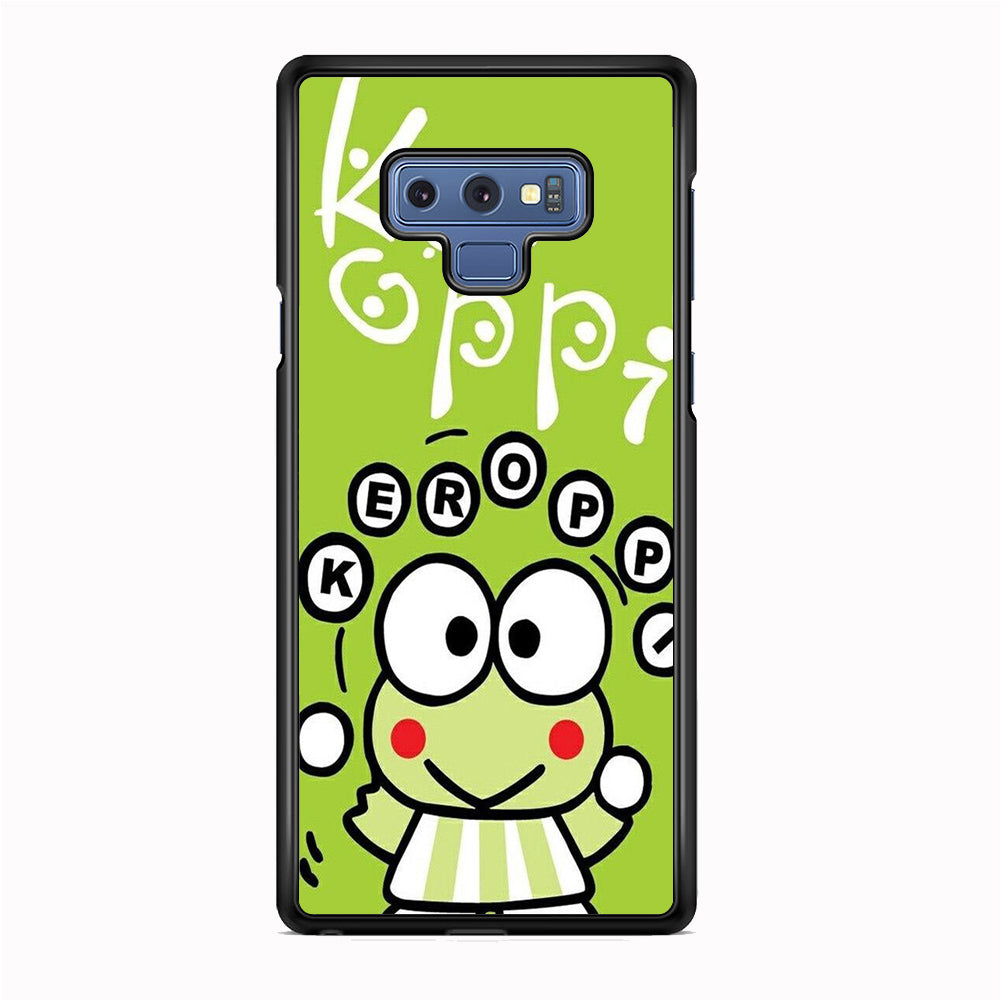 Keroppi Green Cute Samsung Galaxy Note 9 Case
