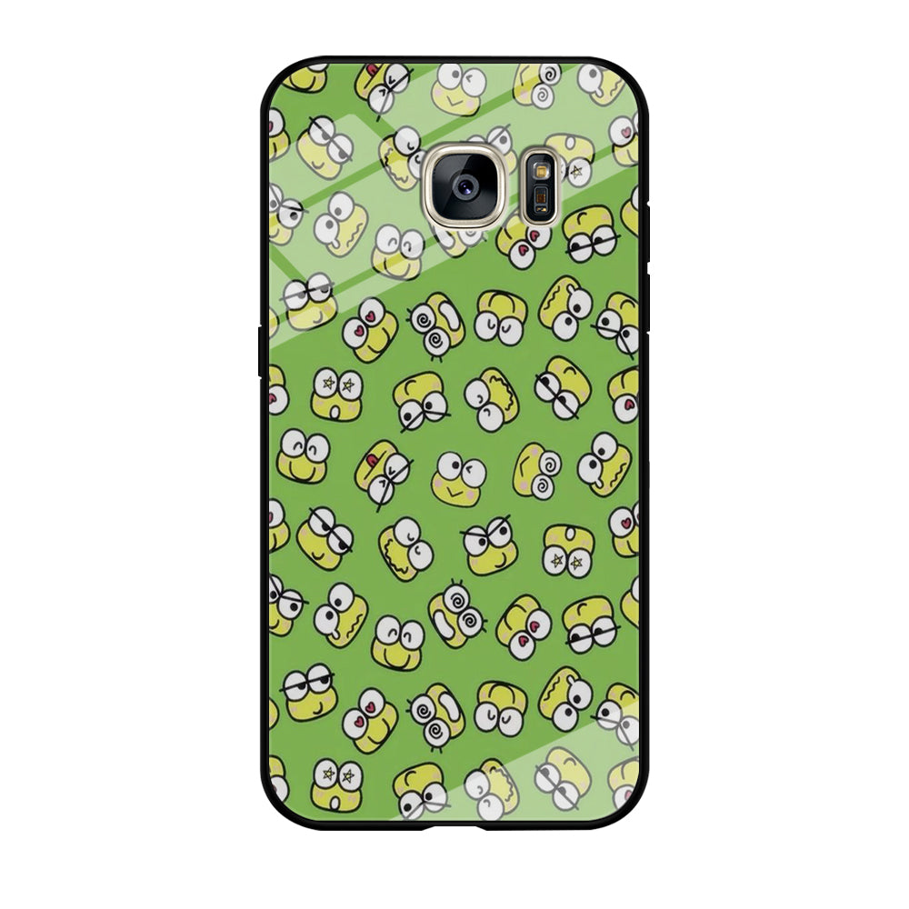 Keroppi Mood Emoji Samsung Galaxy S7 Case