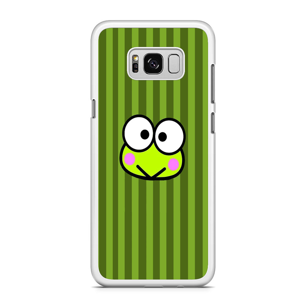 Keroppi Stripe Royal Green Samsung Galaxy S8 Case