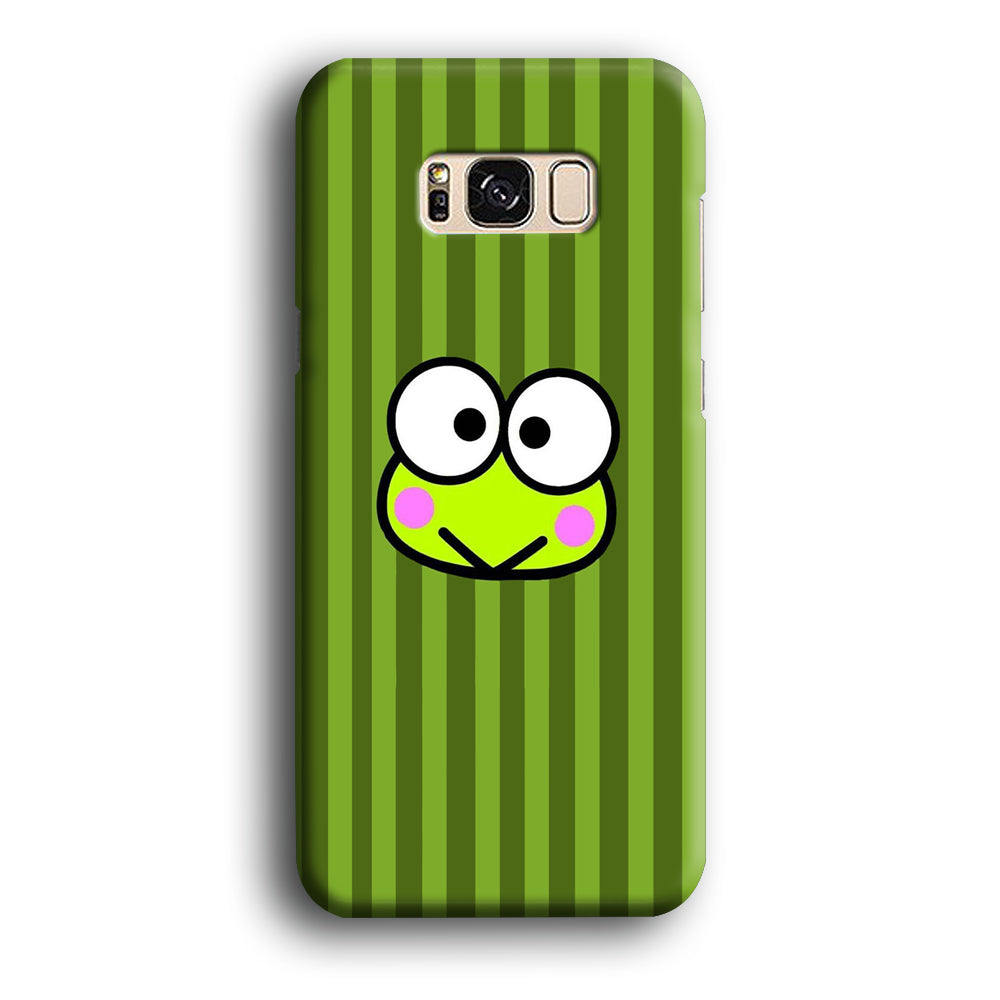 Keroppi Stripe Royal Green Samsung Galaxy S8 Case