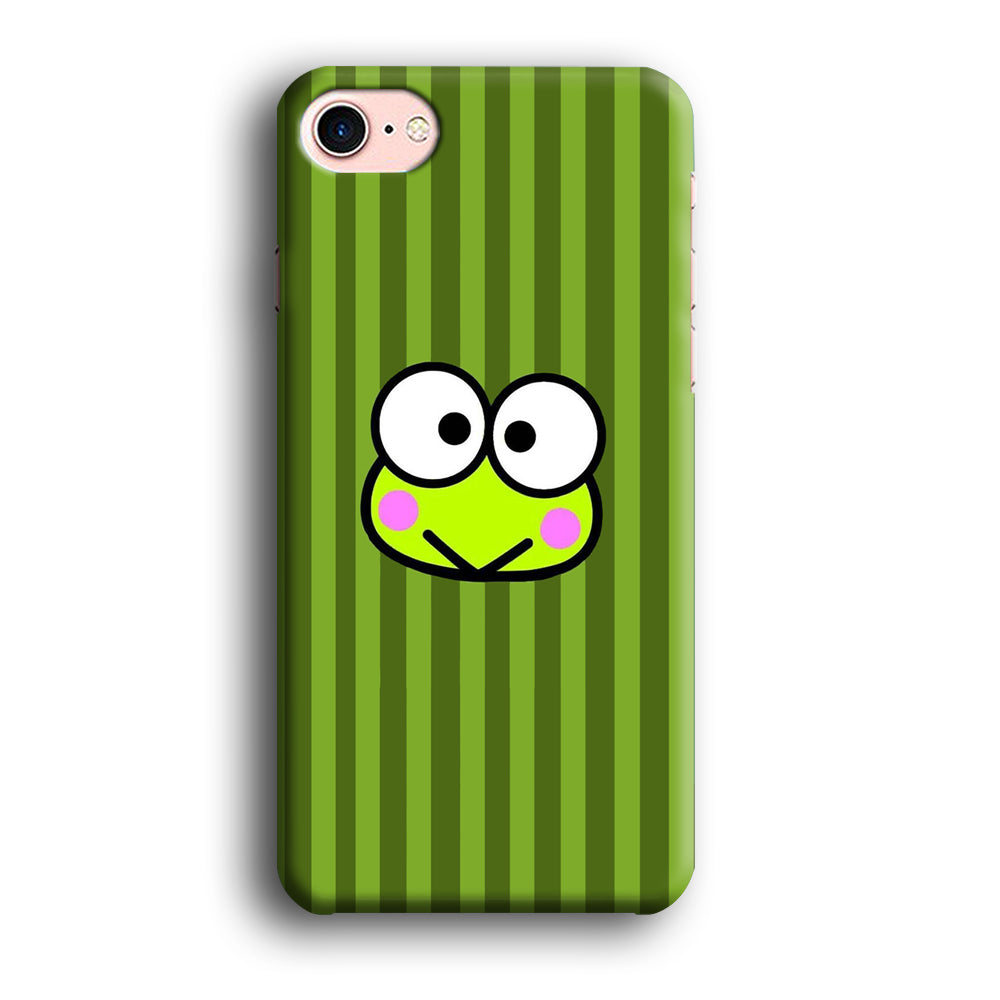 Keroppi Stripe Royal Green iPhone 8 Case