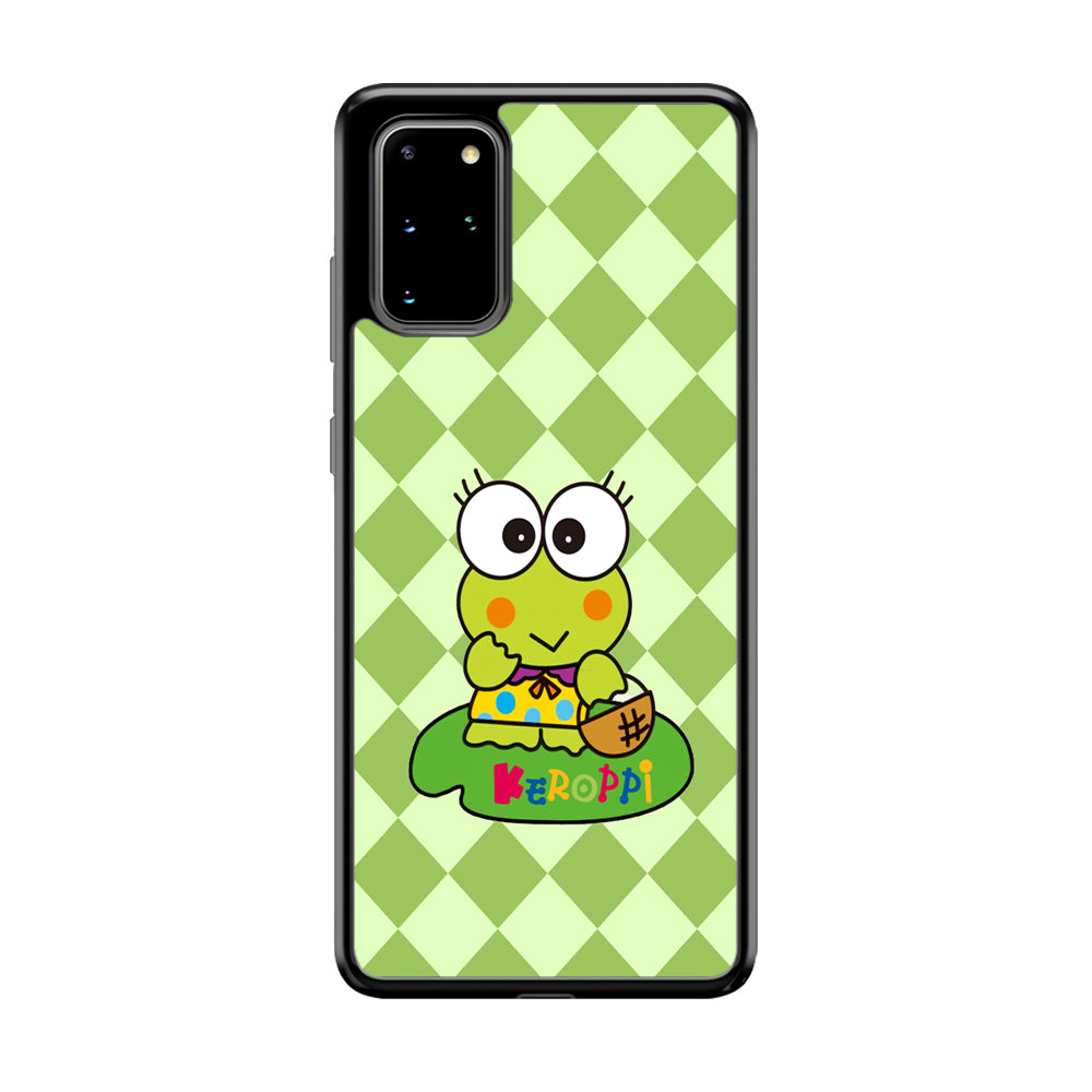 Keroppi on Lotus Leaf Samsung Galaxy S20 Plus Case
