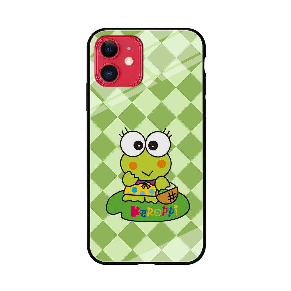 Keroppi on Lotus Leaf iPhone 11 Case