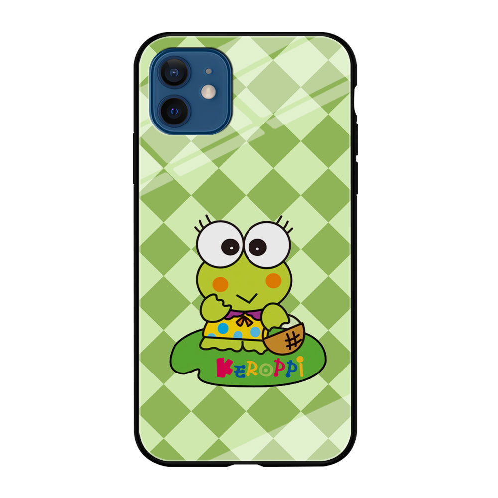 Keroppi on Lotus Leaf iPhone 12 Case