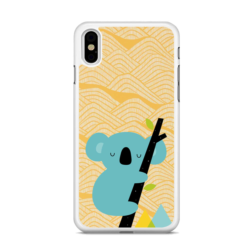 Koala Day Light Habit iPhone X Case
