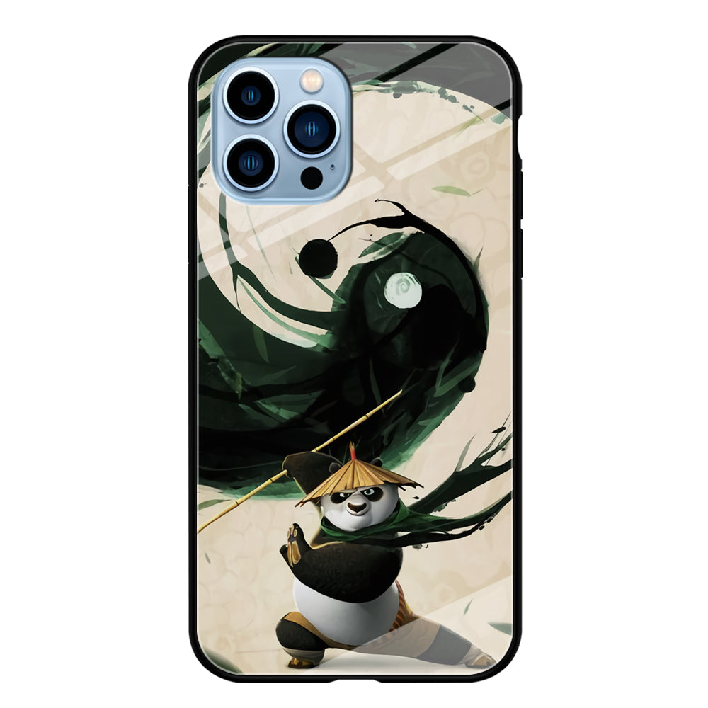 Kung Fu Panda Po iPhone 13 Pro Case Tempered Glass Case