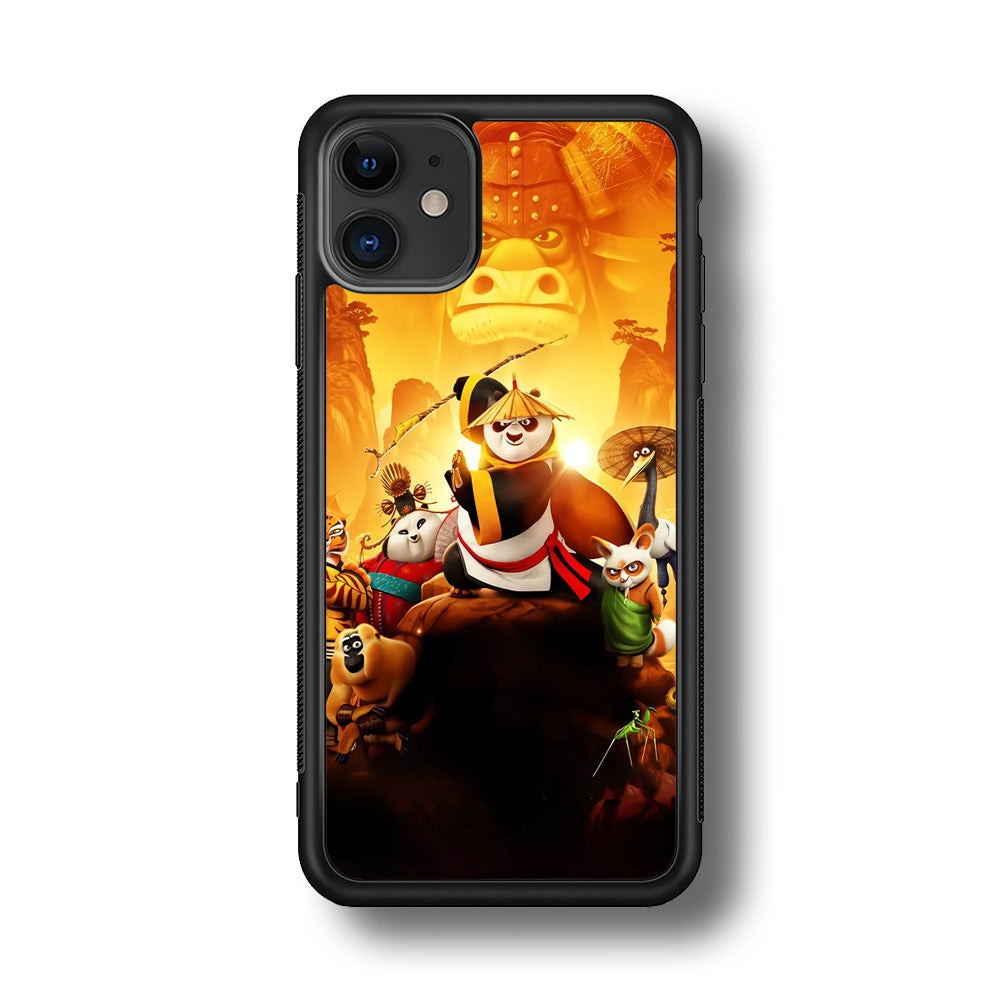 Kung Fu Panda Poster iPhone 11 Case