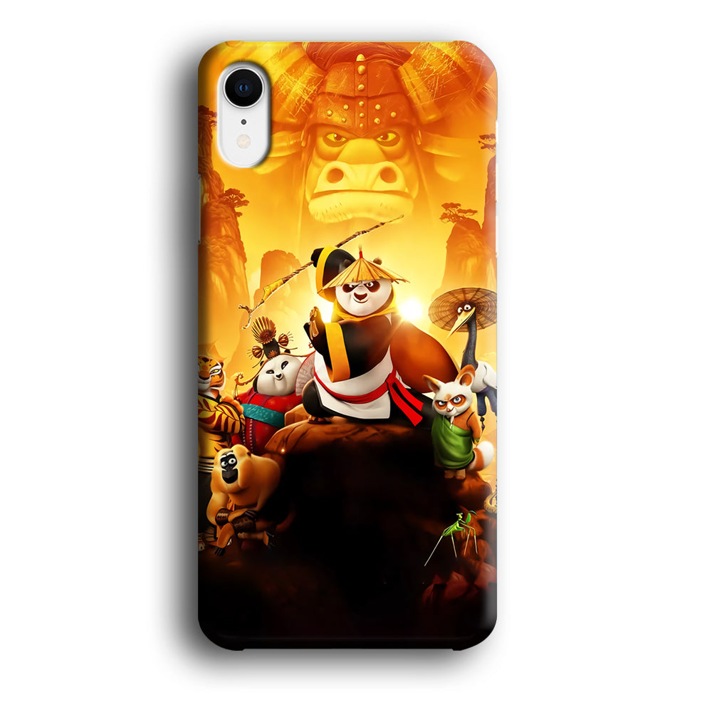 Kung Fu Panda Poster iPhone XR Case