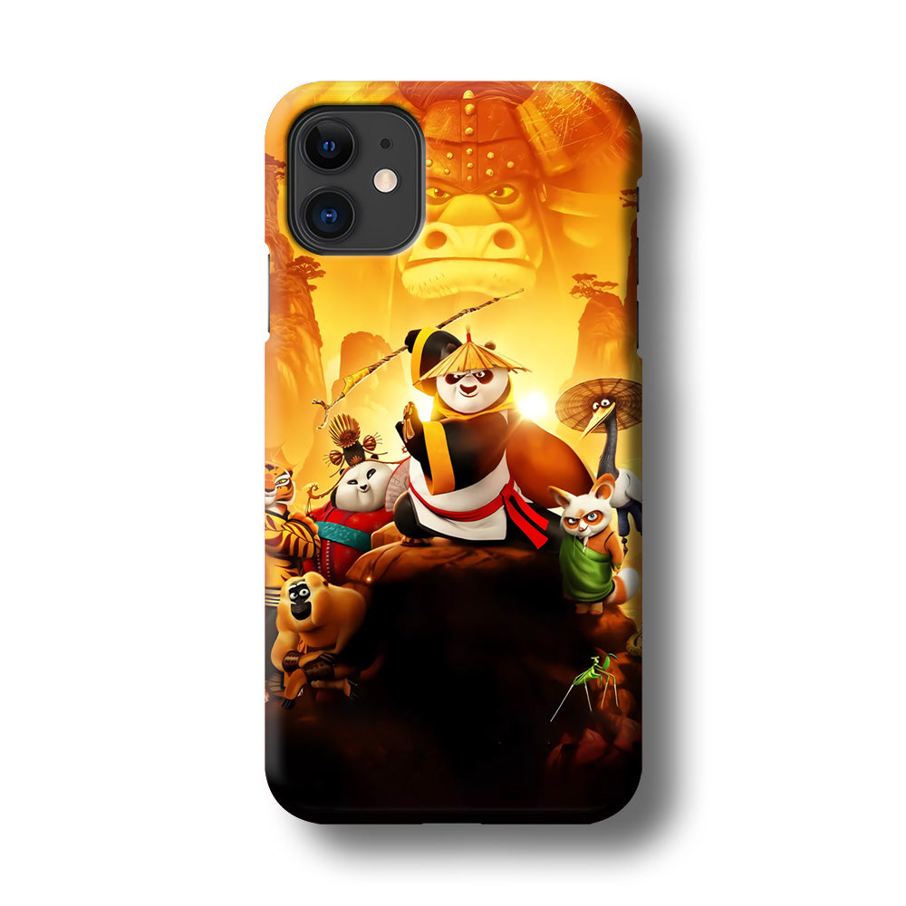 Kung Fu Panda Poster iPhone 11 Case