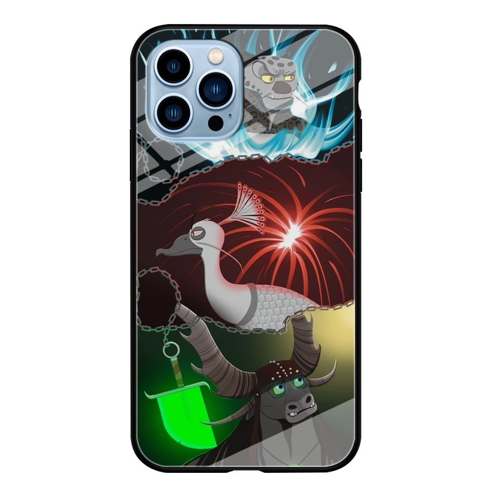 Kung Fu Panda Villain Character iPhone 13 Pro Case Tempered Glass Case