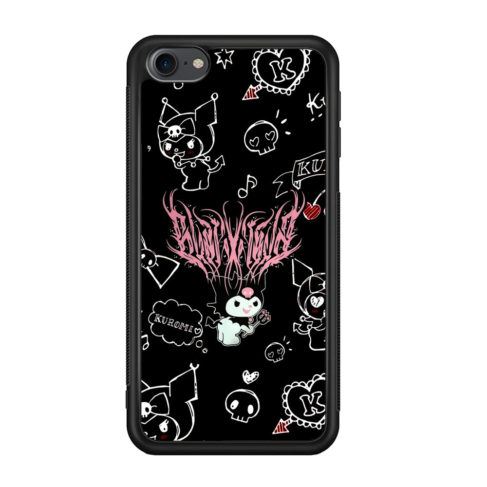 Kuromi Metal Vibes iPod Touch 6 Case - Carneyforia