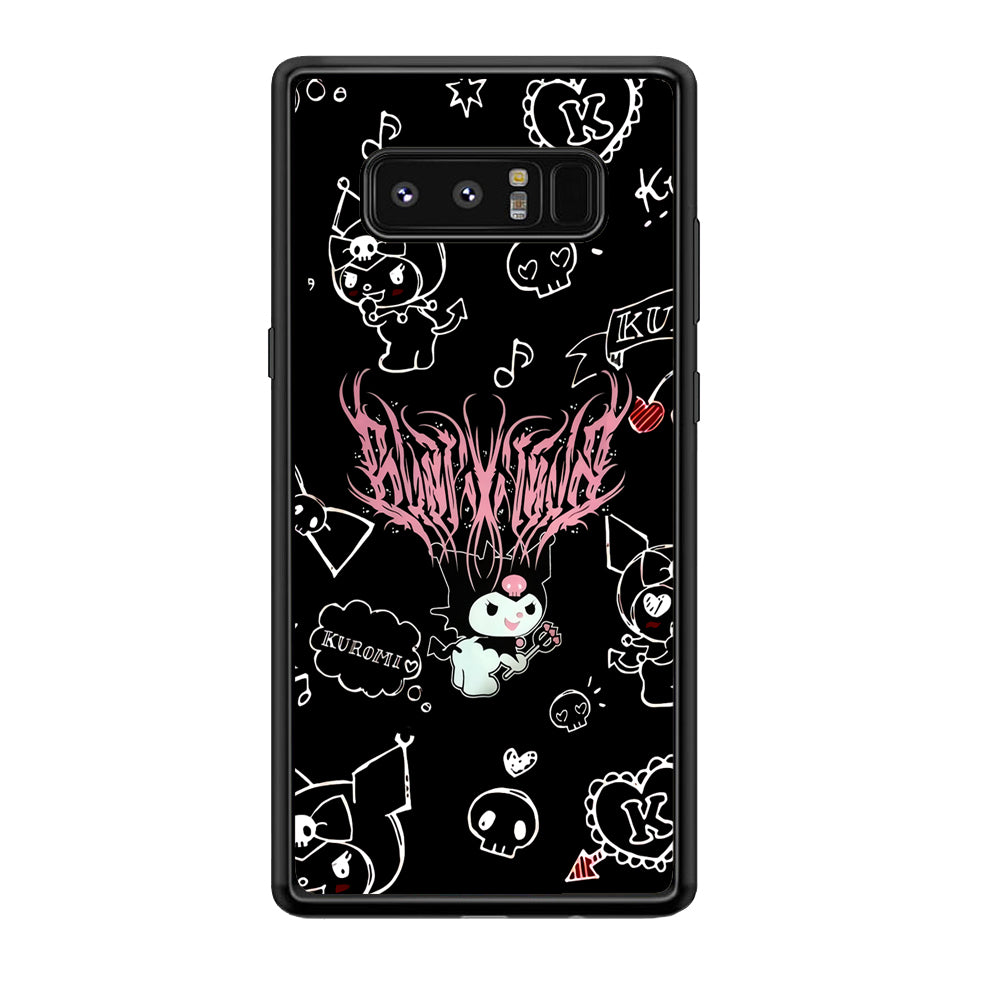 Kuromi Metal Vibes Samsung Galaxy Note 8 Case