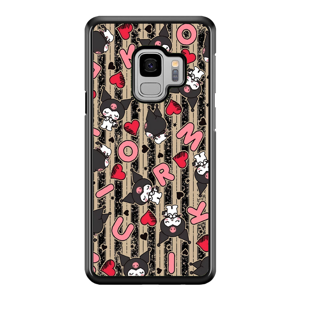 Kuromi Sleepy Face Samsung Galaxy S9 Case