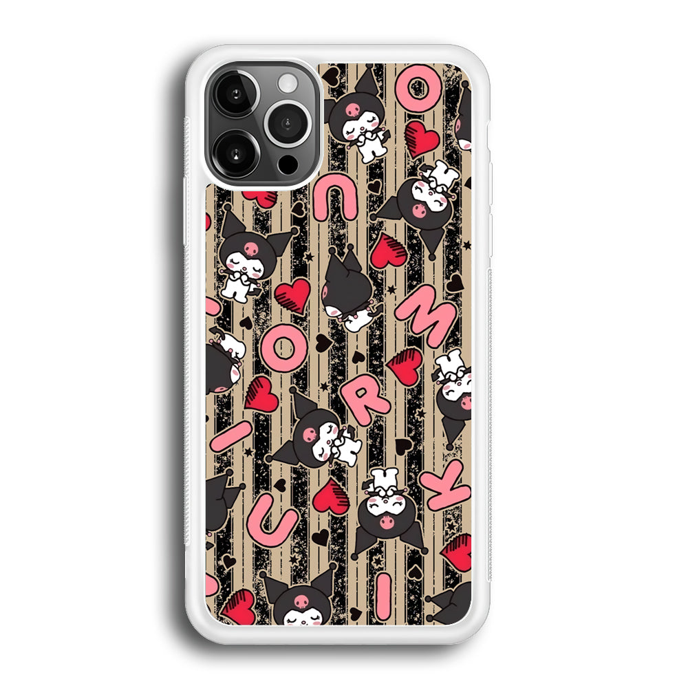 Kuromi Sleepy Face iPhone 12 Pro Max Case