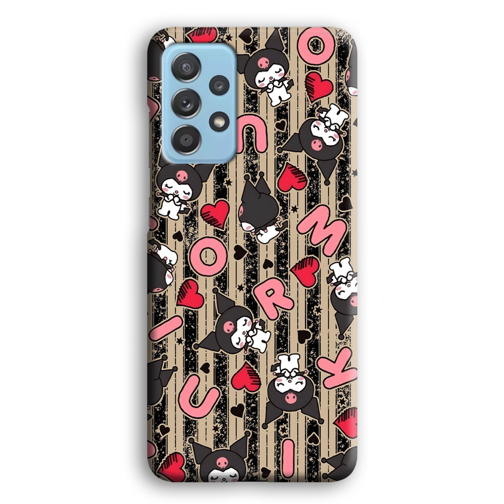 Kuromi Sleepy Face Samsung Galaxy A52 Case