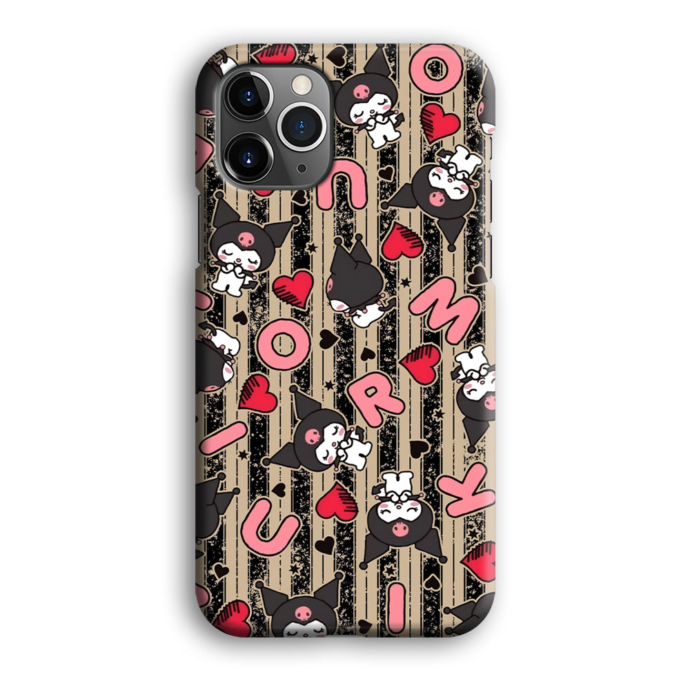 Kuromi Sleepy Face iPhone 12 Pro Max Case