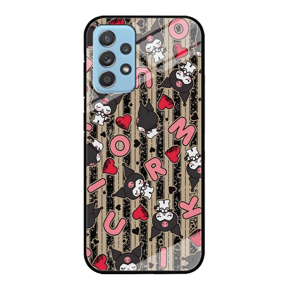 Kuromi Sleepy Face Samsung Galaxy A52 Case