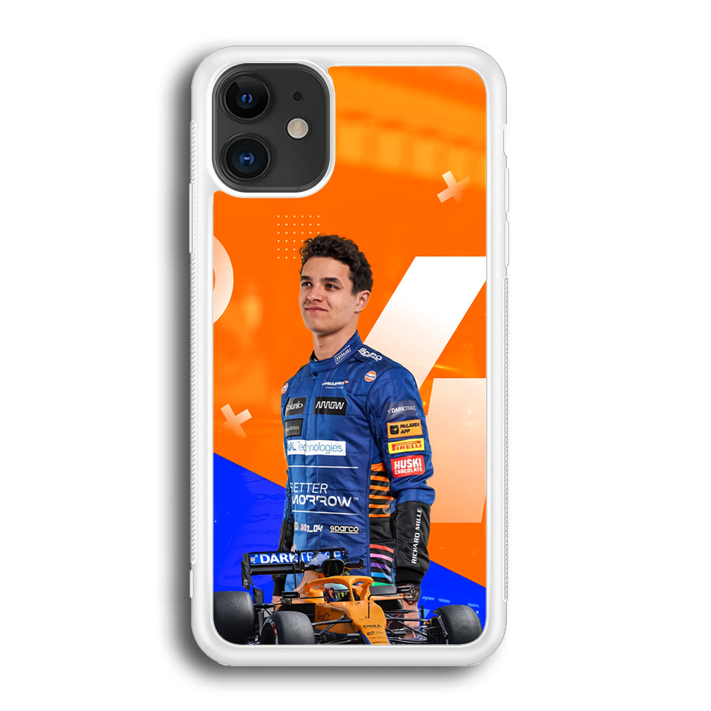 Lando Norris Formula1 iPhone 12 Case