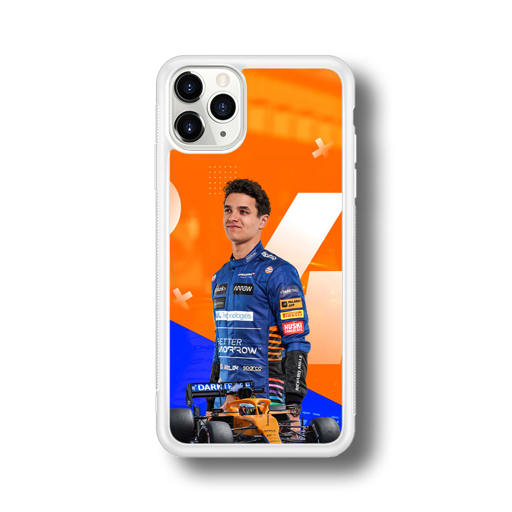 Lando Norris Formula1 iPhone 11 Pro Max Case
