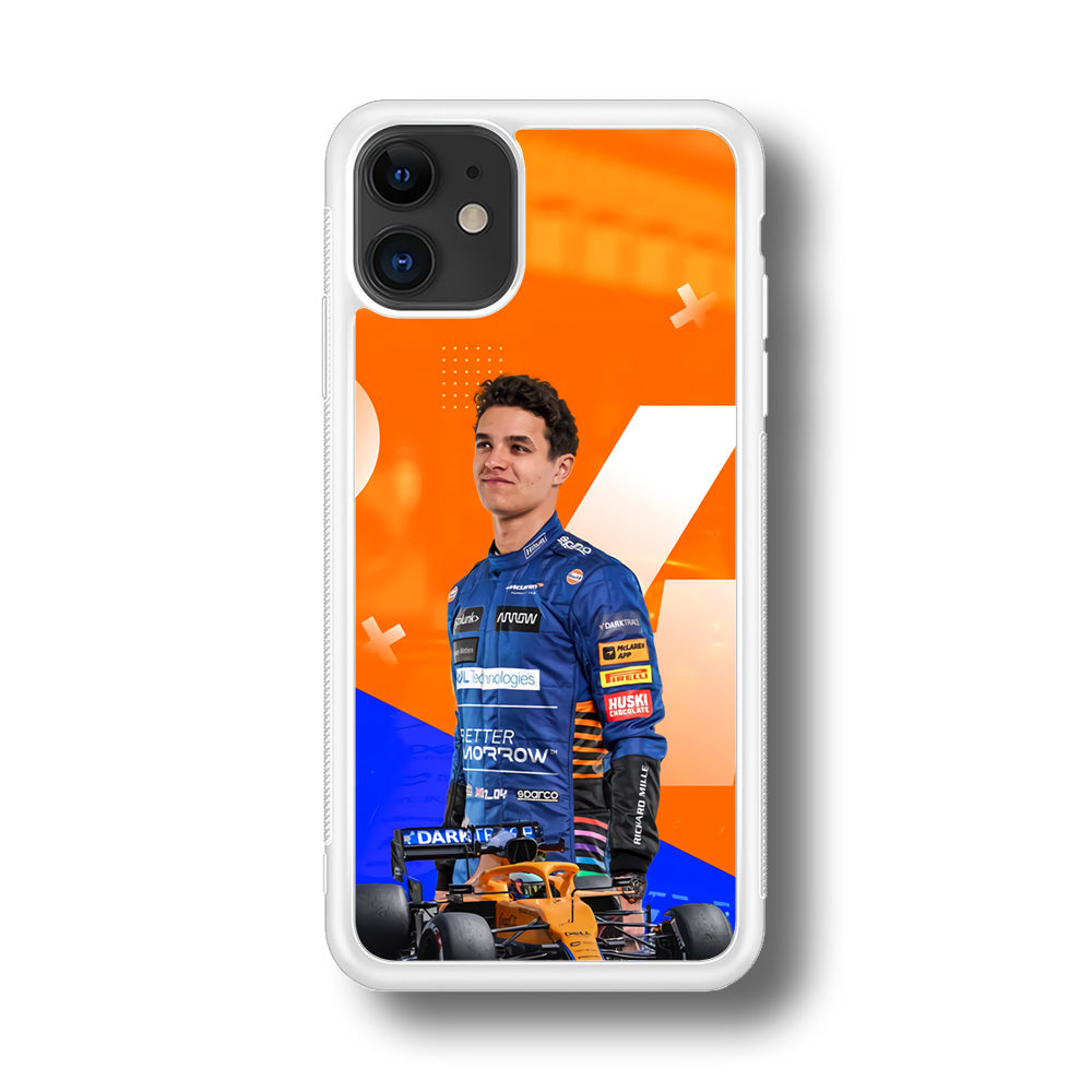 Lando Norris Formula1 iPhone 11 Case
