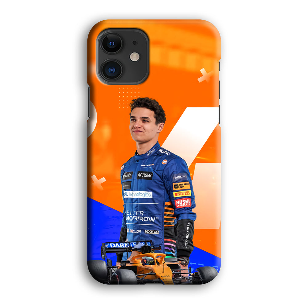Lando Norris Formula1 iPhone 12 Case